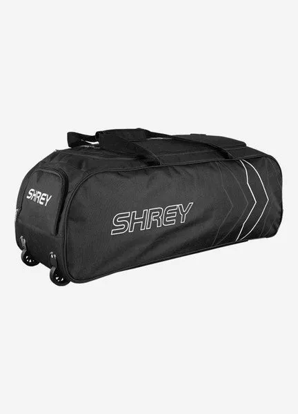 Shrey Kare Wheelie Bag - BLACK