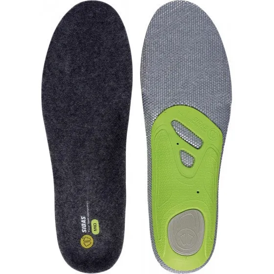 Sidas 3Feet Merino Mid Insoles