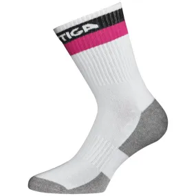 Stiga Prime Socks High White Pink