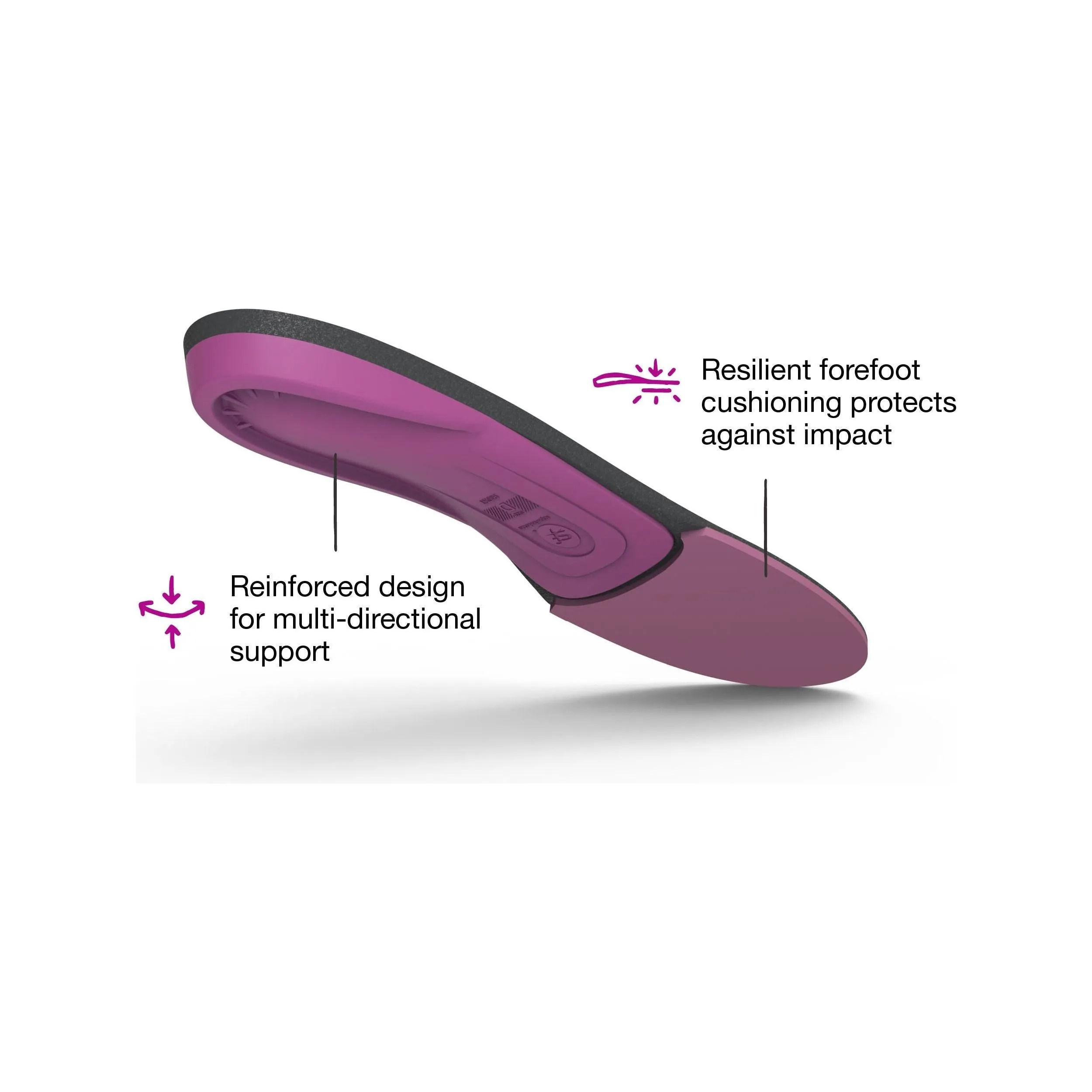 Superfeet Berry All-Purpose Women's High Impact Support Insoles