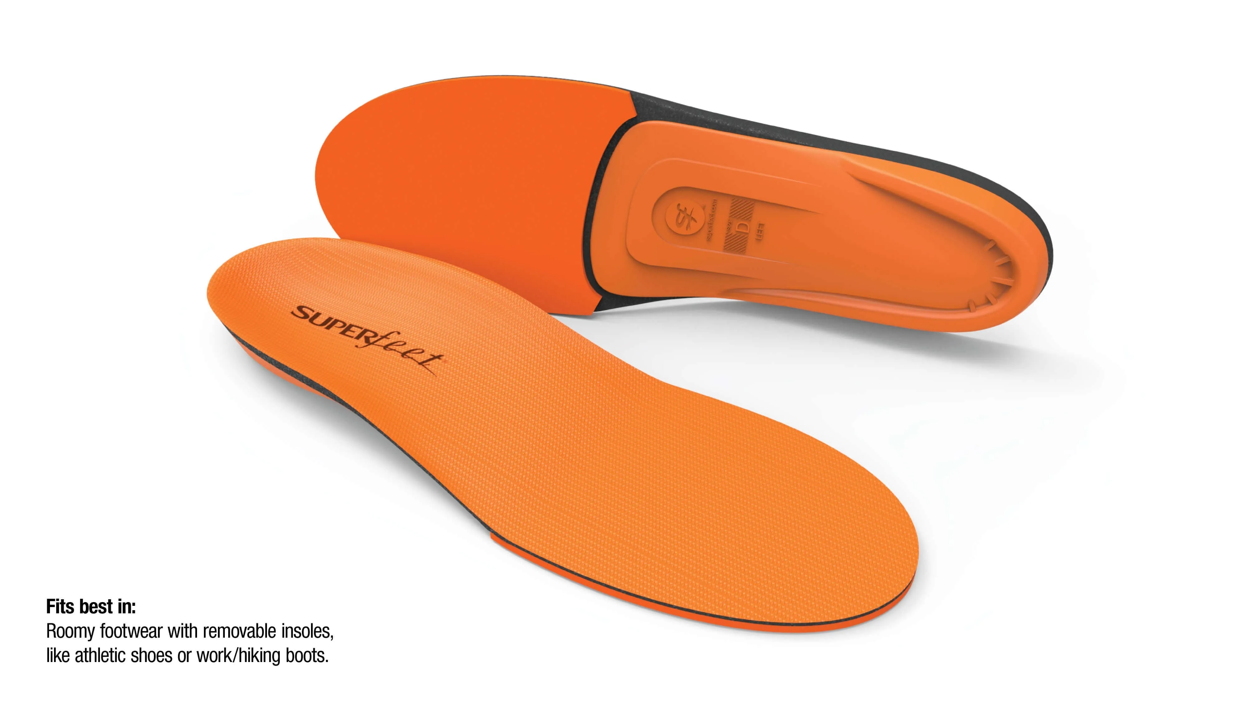 SUPERfeet - ORANGE - High Arch & High Impact Insoles