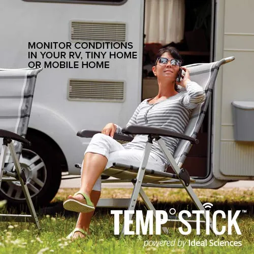 Temp Stick Wireless Remote Temperature & Humidity Sensor. Connects Directly to WiFi. Free 24/7 Monitoring, Alerts & Historical Data. Free iPhone/Android Apps, Monitor from Anywhere, Anytime! - White