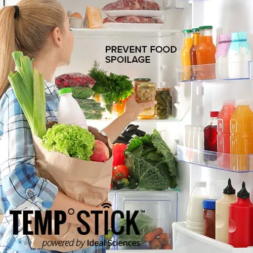 Temp Stick Wireless Remote Temperature & Humidity Sensor. Connects Directly to WiFi. Free 24/7 Monitoring, Alerts & Historical Data. Free iPhone/Android Apps, Monitor from Anywhere, Anytime! - White