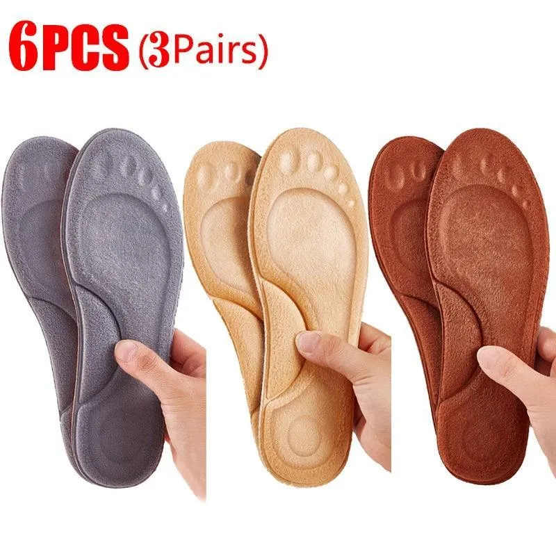 Thermostatic Heated Memory Foam Insoles with Arch Support for Winter Comfort