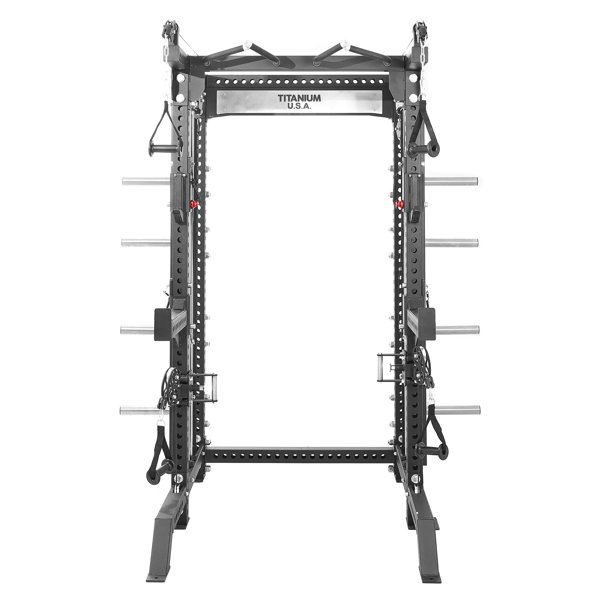 TITANIUM USA M80 MODULAR SERIES FUNCTIONAL TRAINER & SQUAT RACK