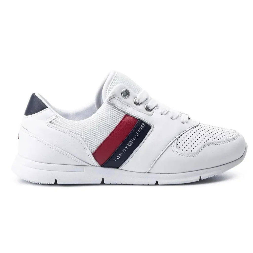 Tommy Hilfiger Lightweight Leather  Sneakers FW0FW04261-WHT