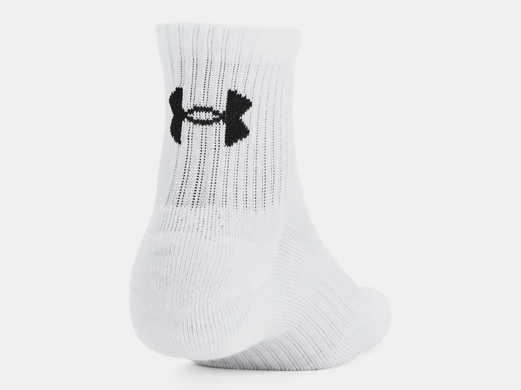 Training Cotton 6-Pack Quarter Socks