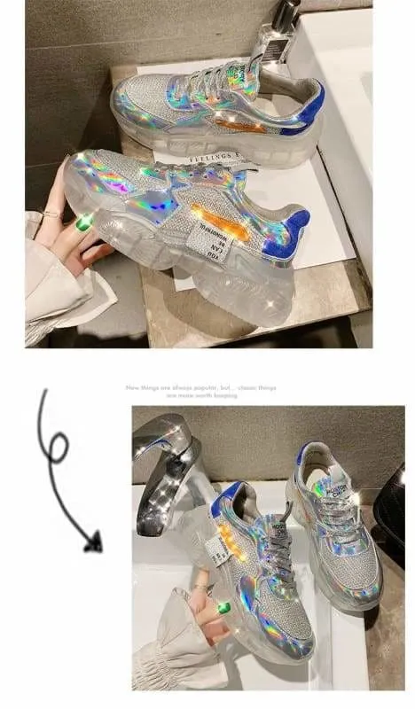 Transparent Sneakers Shoes