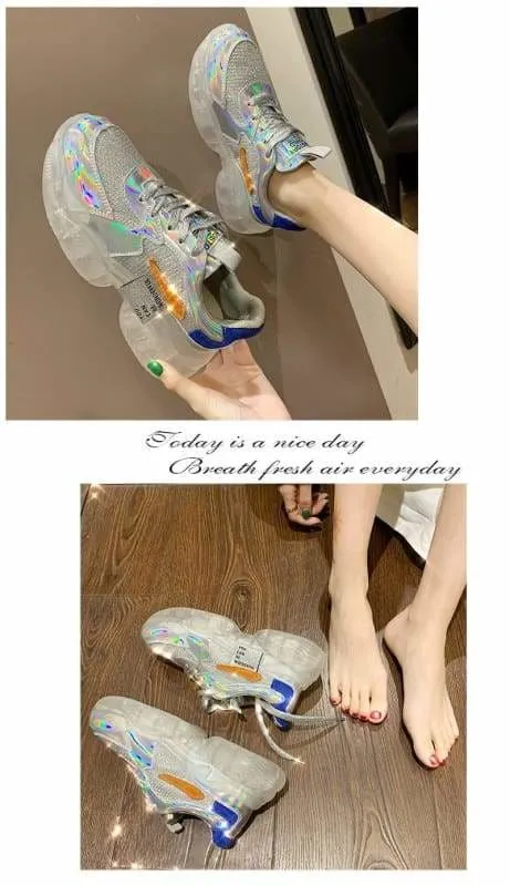 Transparent Sneakers Shoes