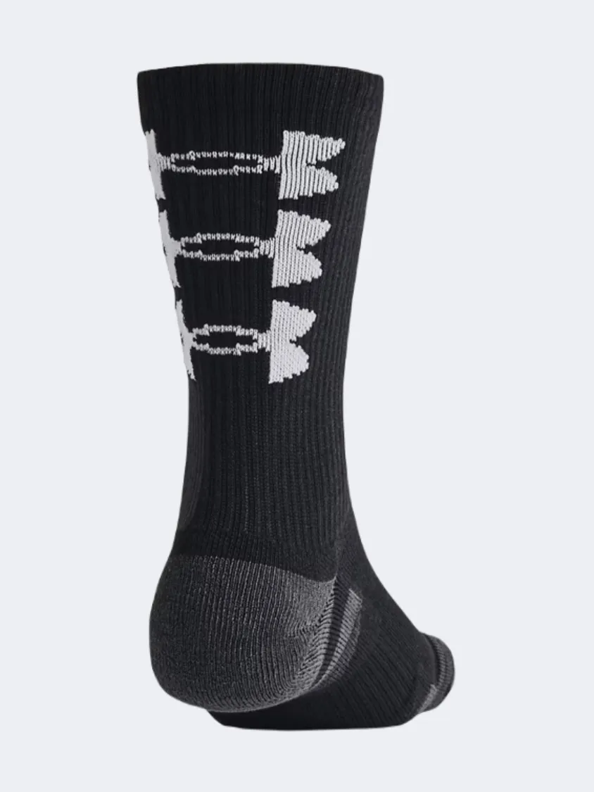 Under Armour Performance Tech  Unisex Training Sock Black/White