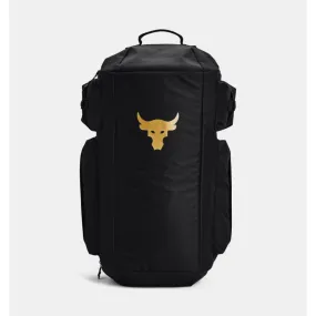 Under Armour Project Rock Unisex Training Bag Black/Gold