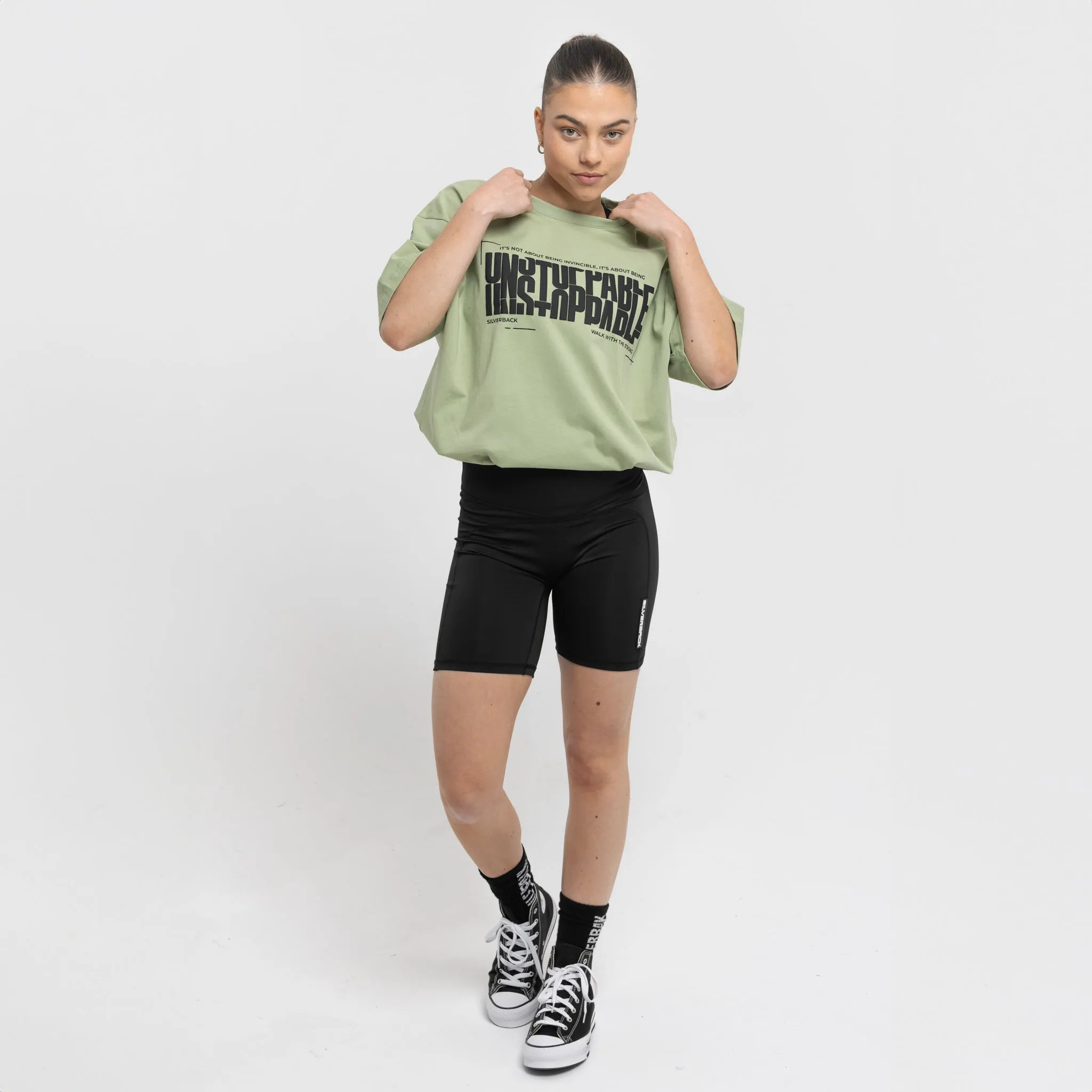 Unstoppable Women's Oversized T-Shirt Green