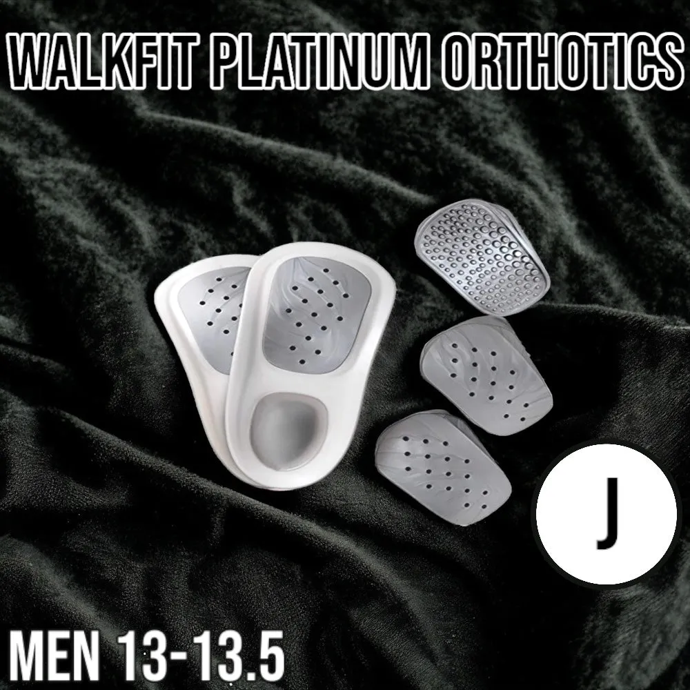 Walkfit Platinum Orthotics- Size J (M 13 - 13.5)