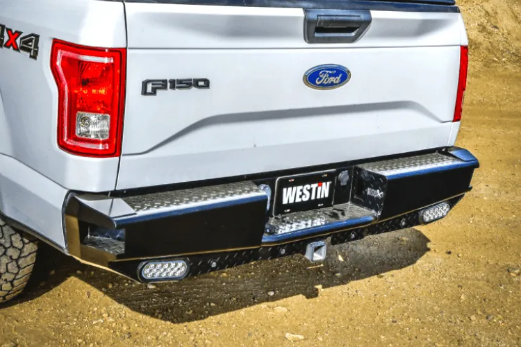 Westin 58-341105 Ford F150 2015-2020 HDX Bandit Rear Bumper Black Finish