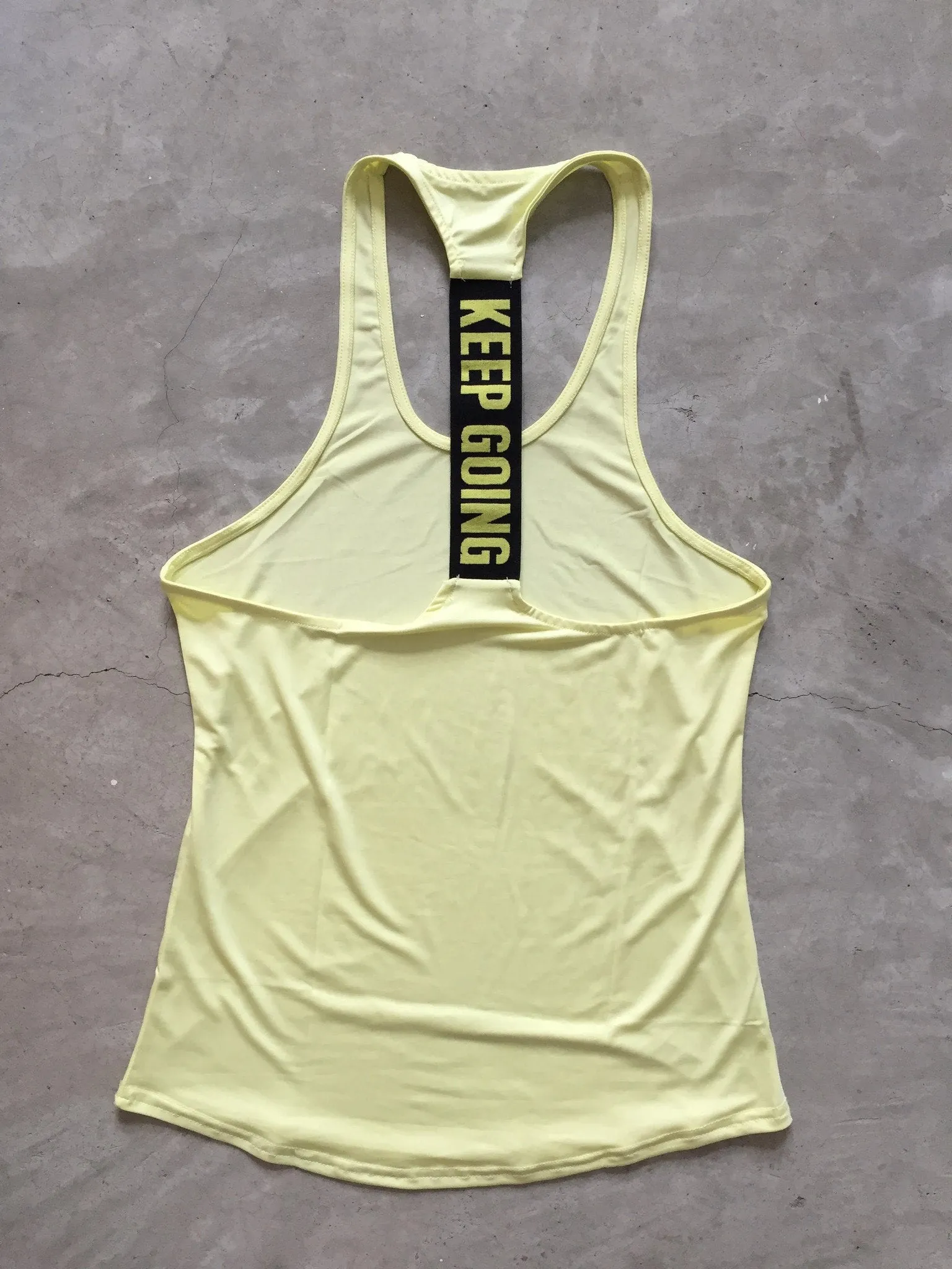 Women's Keep Going Workout Sports Tank Top Shirt