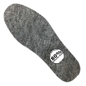 Wool Felt Warm Insoles, Winter Shoe Insoles，Natural Warm Lambs Wool Insoles