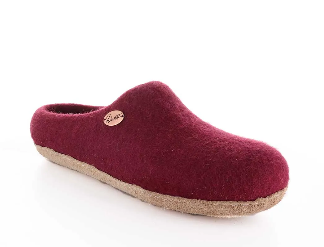 WoolFit® handfelted Slippers with Arch Support Insoles | Vario, port